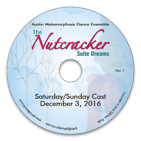 DVD - AMDE 2016 The Nutcracker: Suite Dreams - Sat/Sun Cast