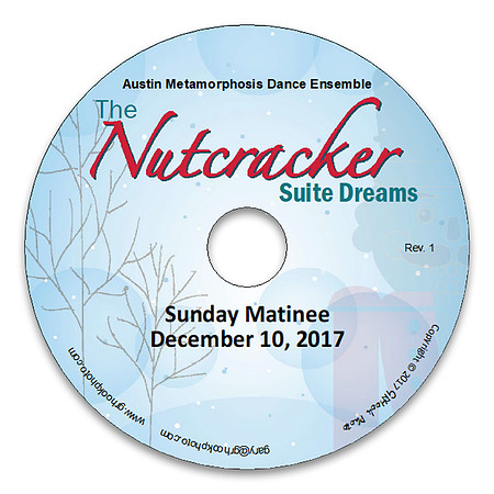 DVD - 2017 Nutcracker - Sunday Matinee
